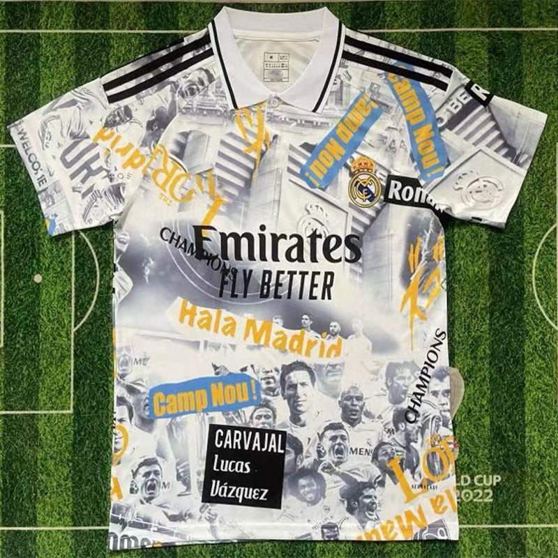 Printed football jersey