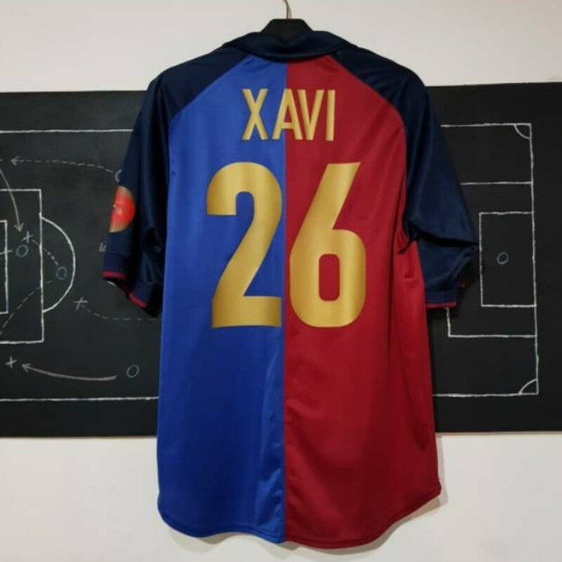 Messi Jersey Barcelona Retro Football Shirt Ronaldinho Puyol