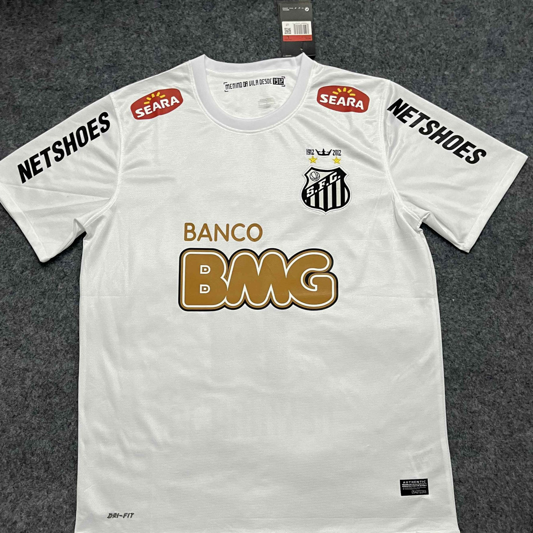 Retro Football Jersey with Player Number