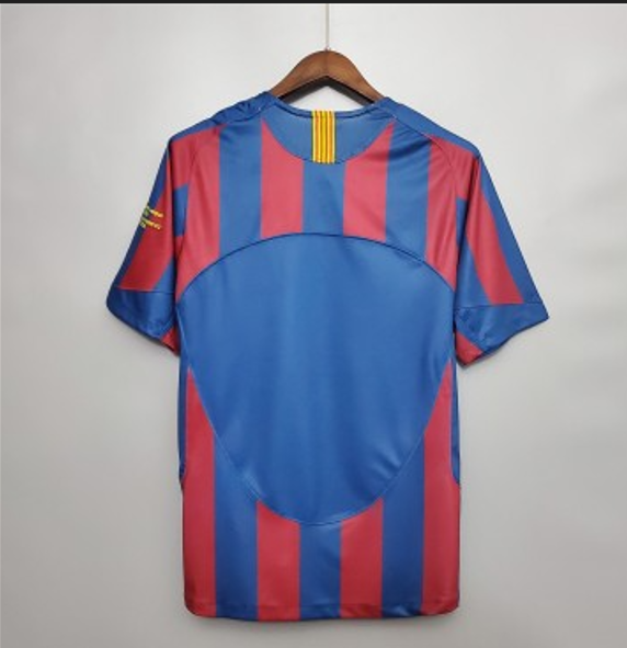 Messi Jersey Barcelona Retro Football Shirt Ronaldinho Puyol