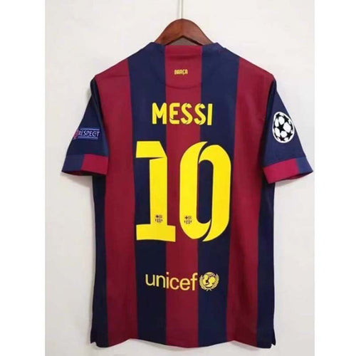 Messi Jersey Barcelona Retro Football Shirt Ronaldinho Puyol