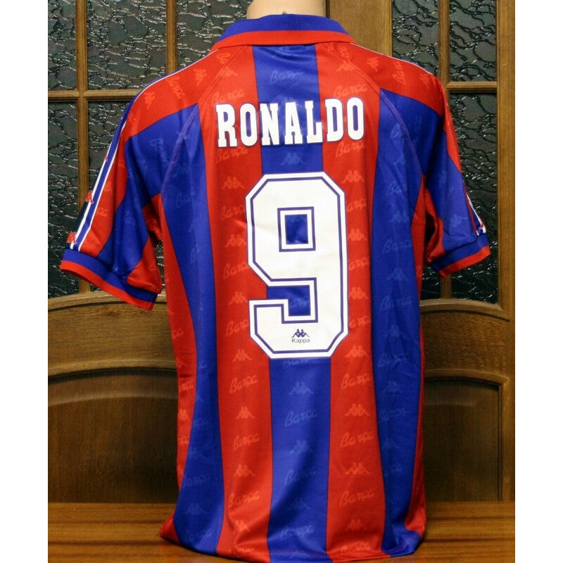 Messi Jersey Barcelona Retro Football Shirt Ronaldinho Puyol